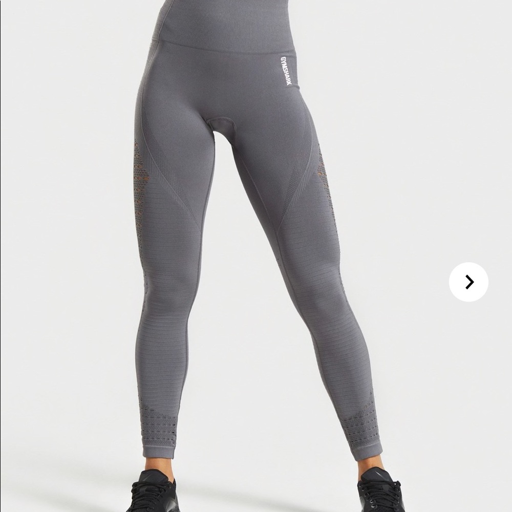 NWT energy seamless leggings gymshark Smokey grey